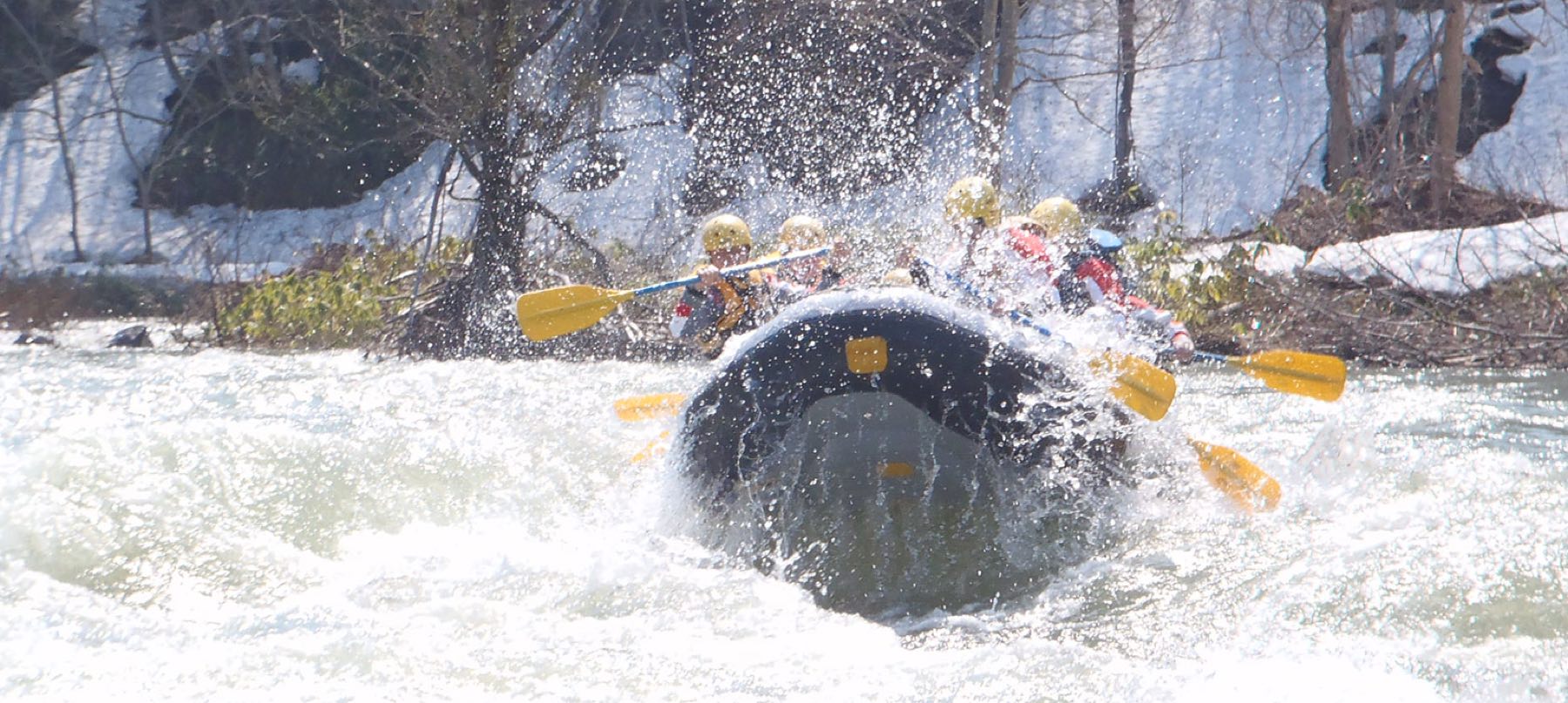 Rafting through the rapids