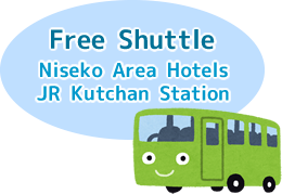 Free Shuttle Niseko Area Hotels JR Kutchan Station