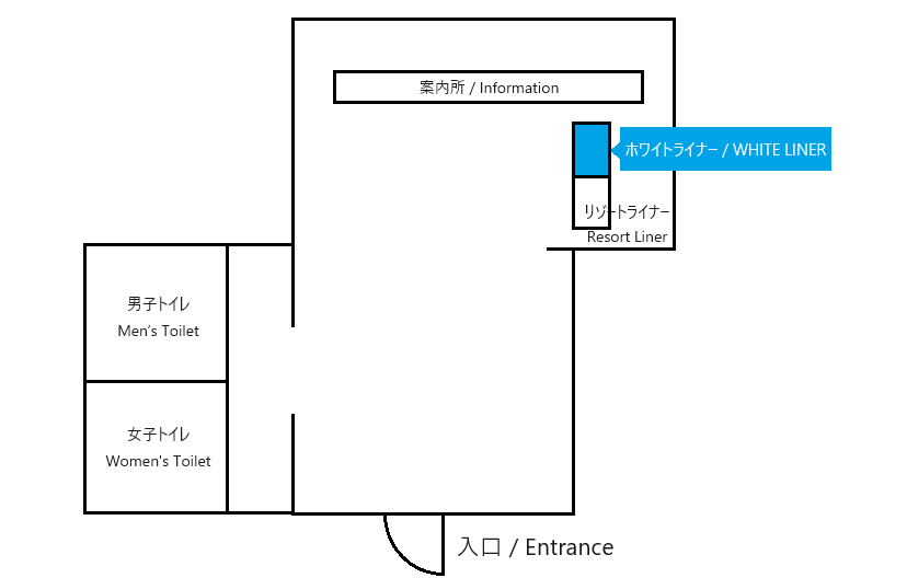Hirafu Welcome Center floor map