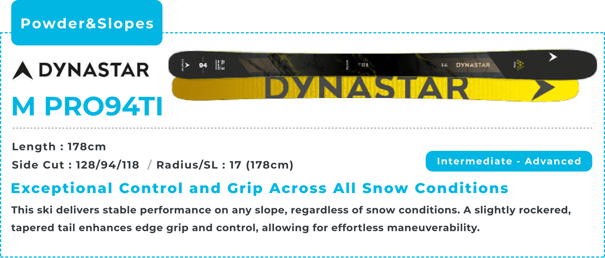DYNASTAR M PRO94TI