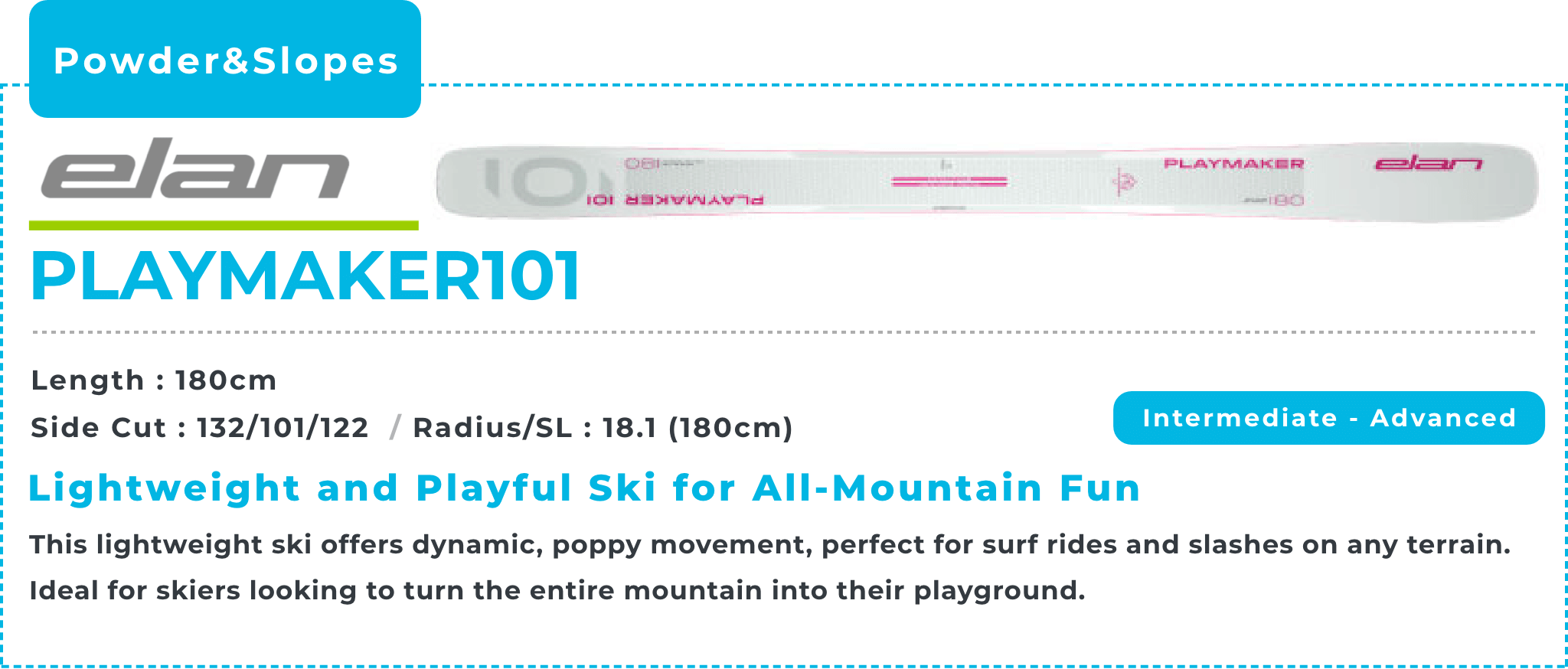 elan PLAYMAKER101